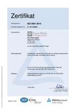 TÜV Rheinland ISO Zertifizierung